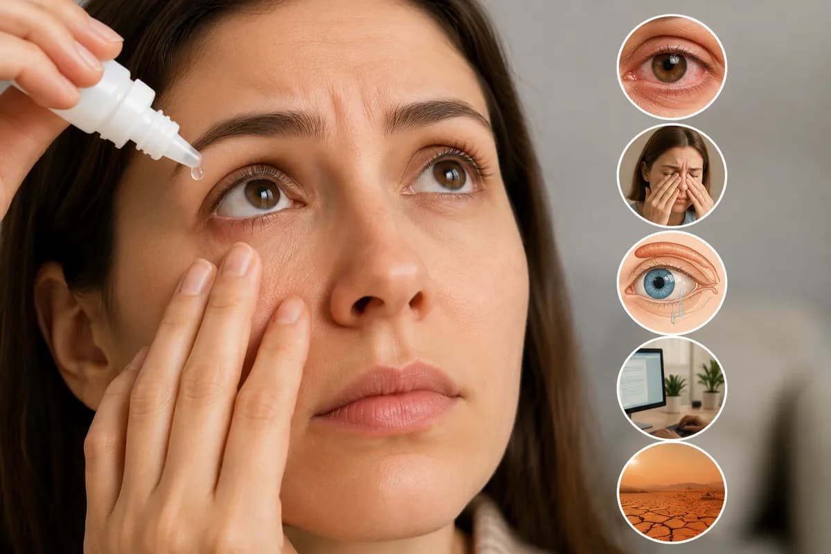آیا خشکی چشم خطرناک است؟ بررسی علائم، علتها و روشهای درمان